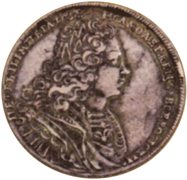 Рубль 1727 г