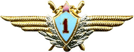 знак "Военный летчик 1-го класса" 1966 год