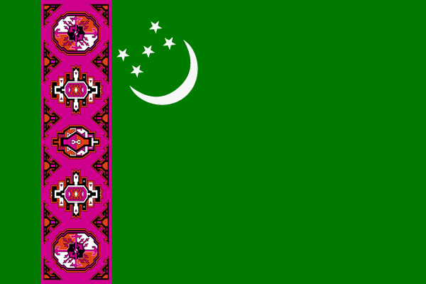 флаг туркменистана