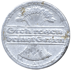 50 pfennig 1921 Deutiches Reich