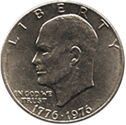 реверс 1 доллар США 1976 год
