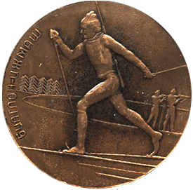 Настольная медаль биатлон-Ижмаш
