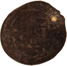 Монета государства Аббасидов Басра 338 г.х. 