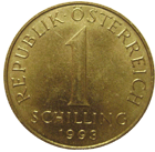 1 шилинг 1992 Австрия