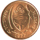 5 тхебе 1977 года Ботсвана