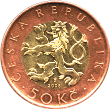 50 крон 2008 Чехия