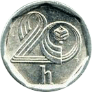 20 геллеров 1993 Чехия