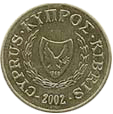 10 центов 1990 год Кипр