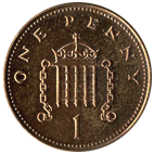 1 пенни 2005 Англия