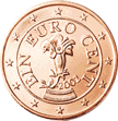 1 цент 2002 Австрия 