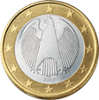 1 евро 2002 Германия