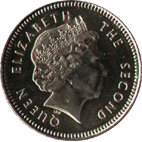 10 penny 2004 год Фолклендские Острова