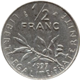 полфранка 1984 год Франция