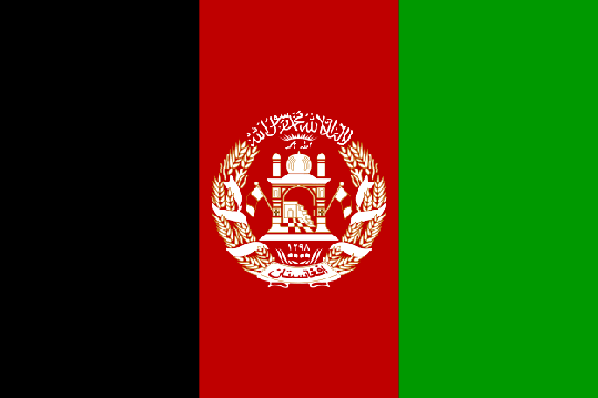 Флаг Афганистан