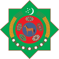 Blazon Turkmenistan