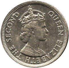 One rupee Mauritius 1978