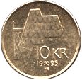 10 крон 1995 Норвегия