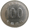100 вон 1986 Южная Корея 